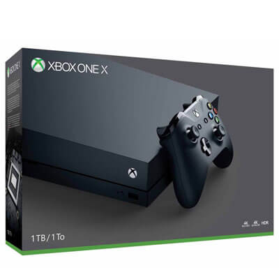 game console Microsoft Xbox One X